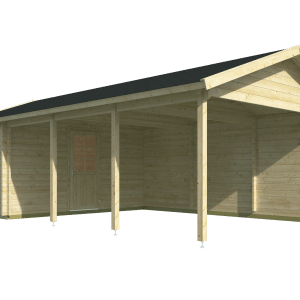 carport/berging ever | 44 mm | vuren red class wood geïmpregneerd