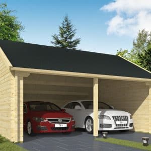 garage kapschuur nysse | 70 mm | vuren red class wood geïmpregneerd