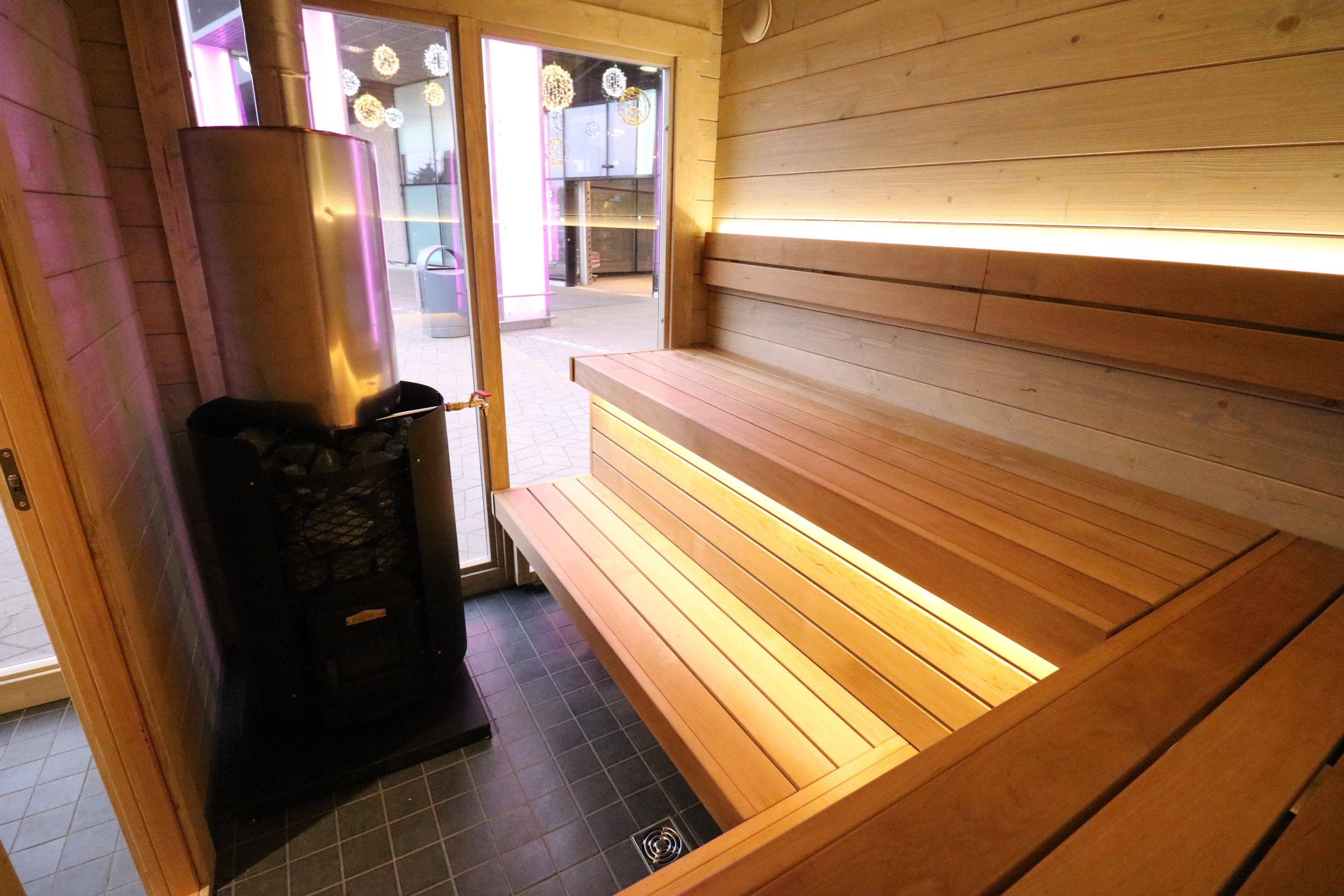 Sauna huis Tampere M | 70 mm | onbehandeld