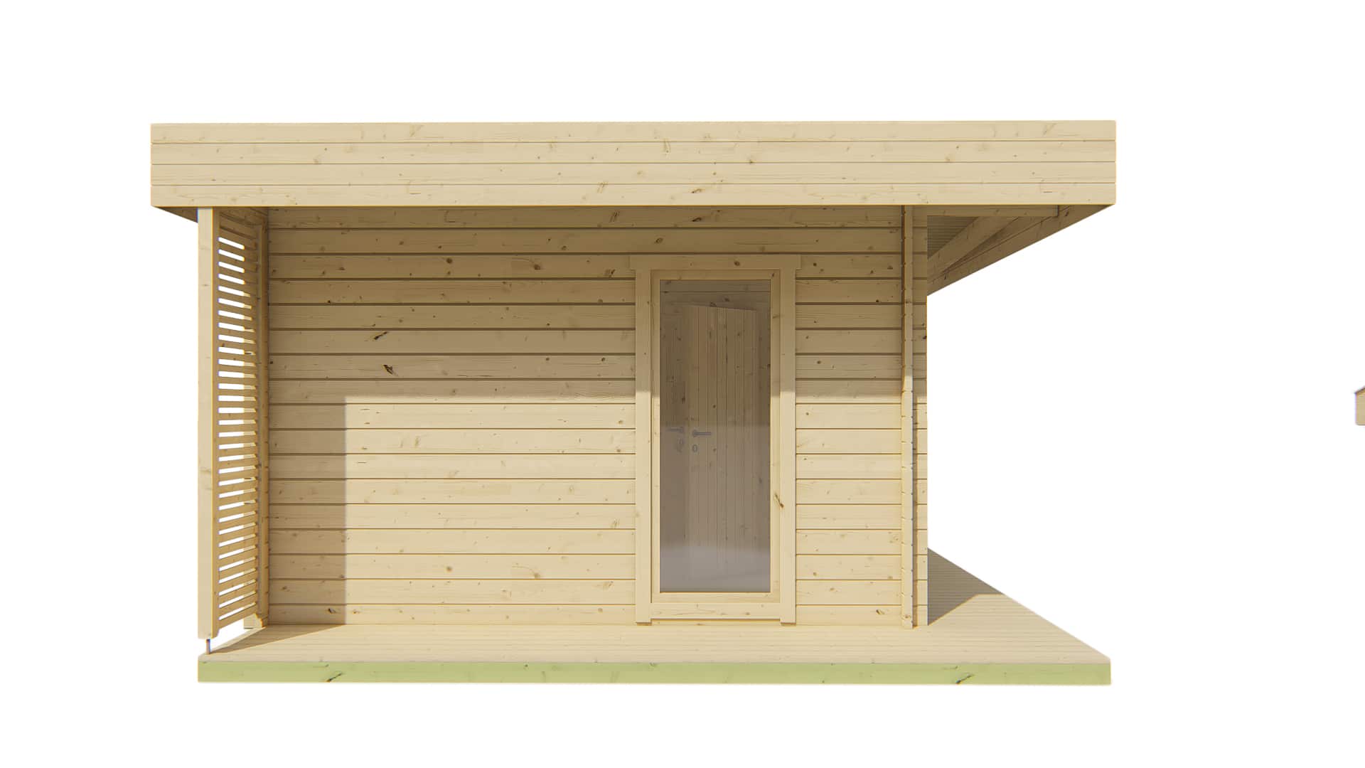 Sauna huis Puolanka | 70 mm | onbehandeld