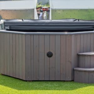 hottub deluxe octa ø260 cm thermowood