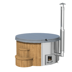 hottub deluxe ø200 cm thermowood