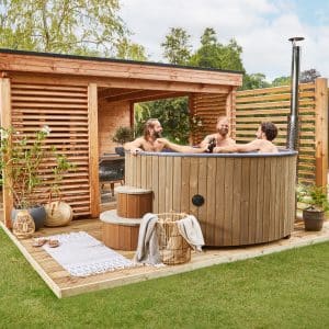 hottub deluxe xl ø220 cm thermowood