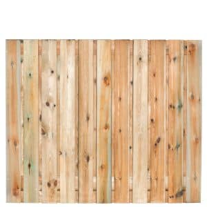 tuinscherm grenen groen geïmpregneerd 23 planks (21 + 2) zaltbommel 150 x 180 cm