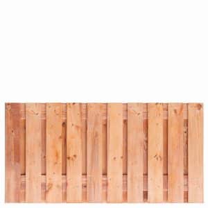 tuinscherm red class wood 21 planks (19 + 2) casablanca 90 x 180 cm