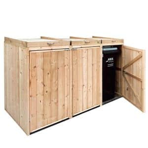 containerberging vuren groen geïmpregneerd triple b213 x d80 x h116,5 cm