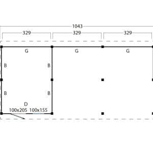 kapschuur billund xxl samenstelling 8 red class wood