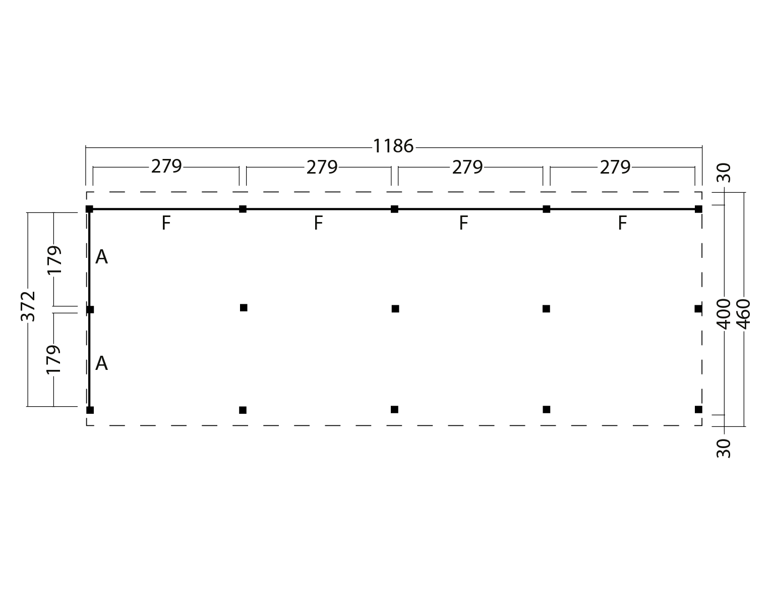 Kapschuur Billund XL Samenstelling 10 Red Class Wood zwart gespoten