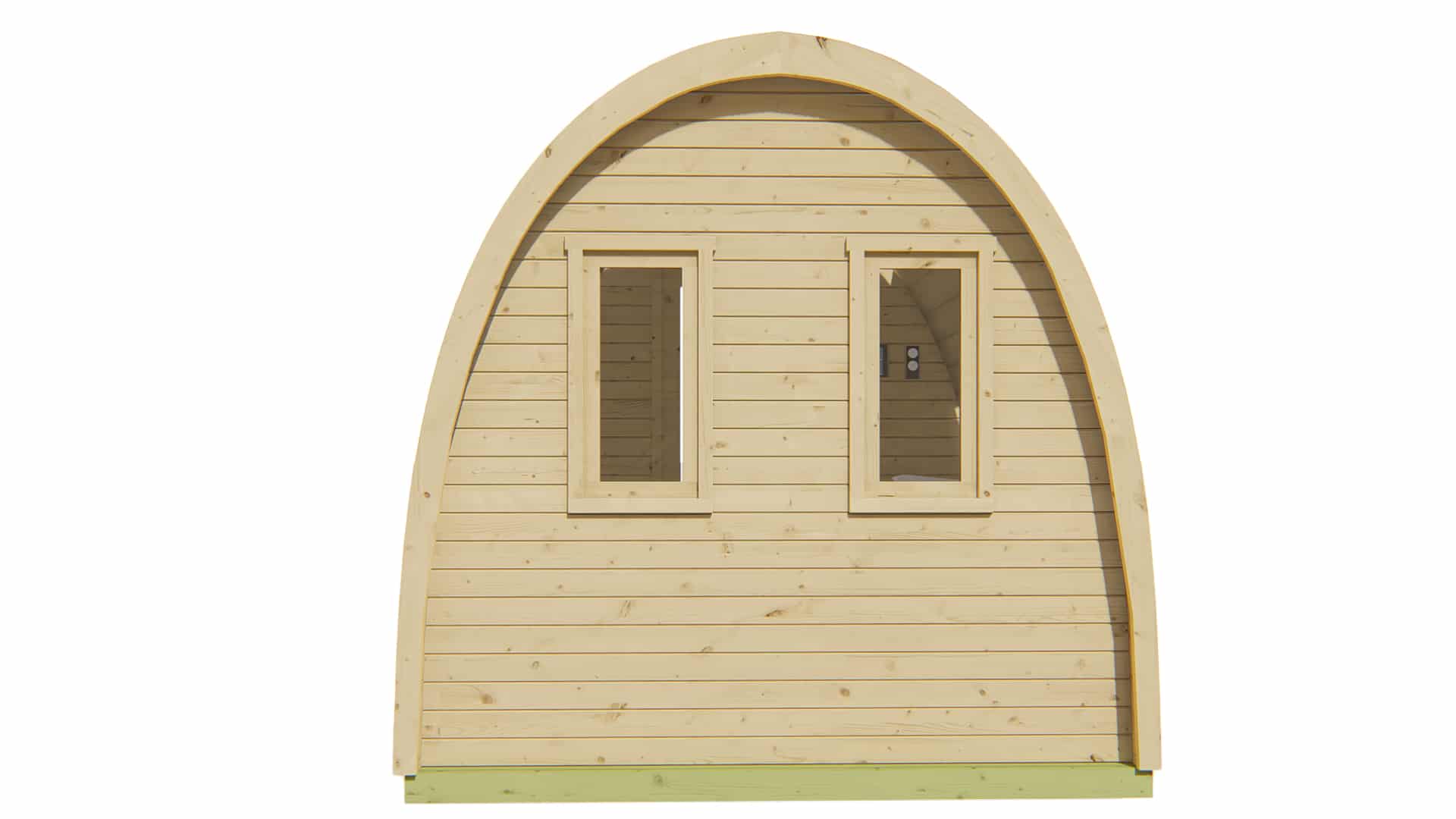 Sauna POD Tolva 260 cm | 42 mm | onbehandeld