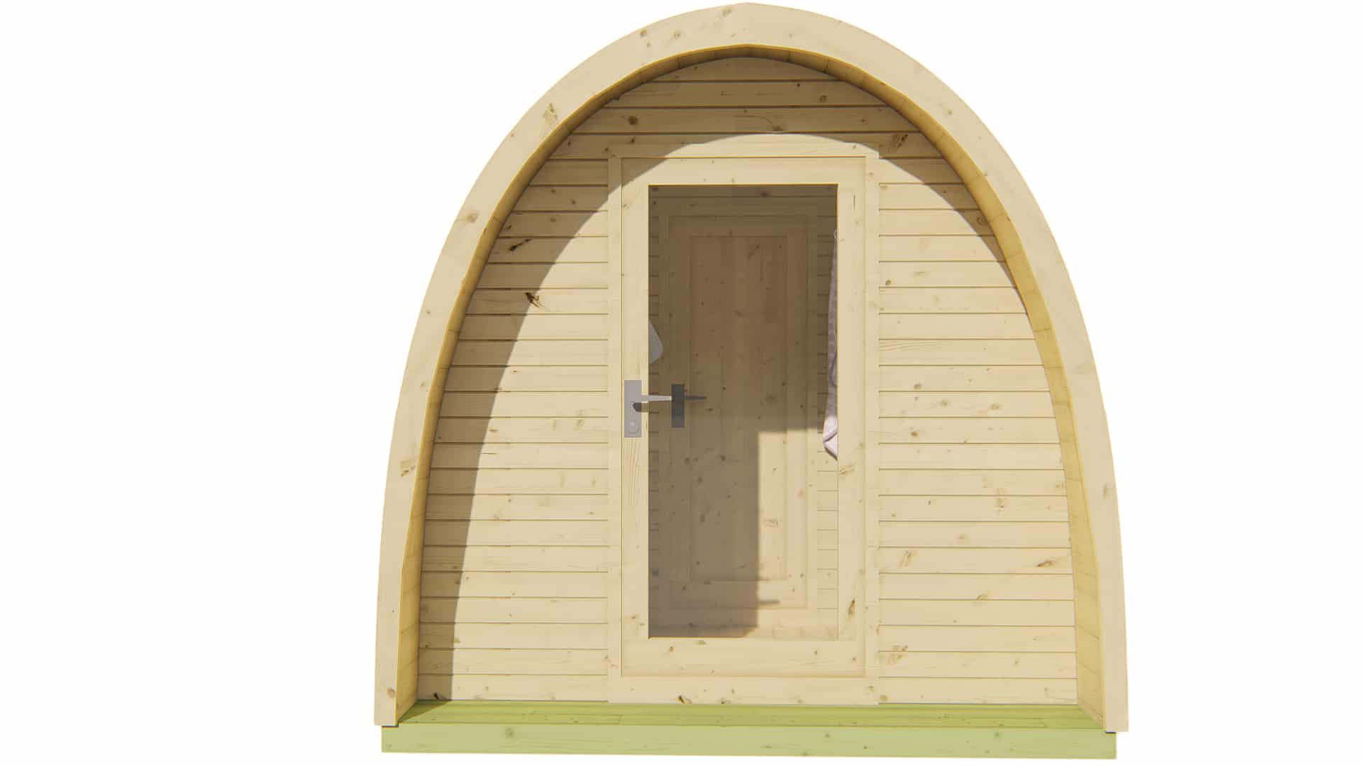 Sauna POD Tolva 400 cm | 42 mm | onbehandeld