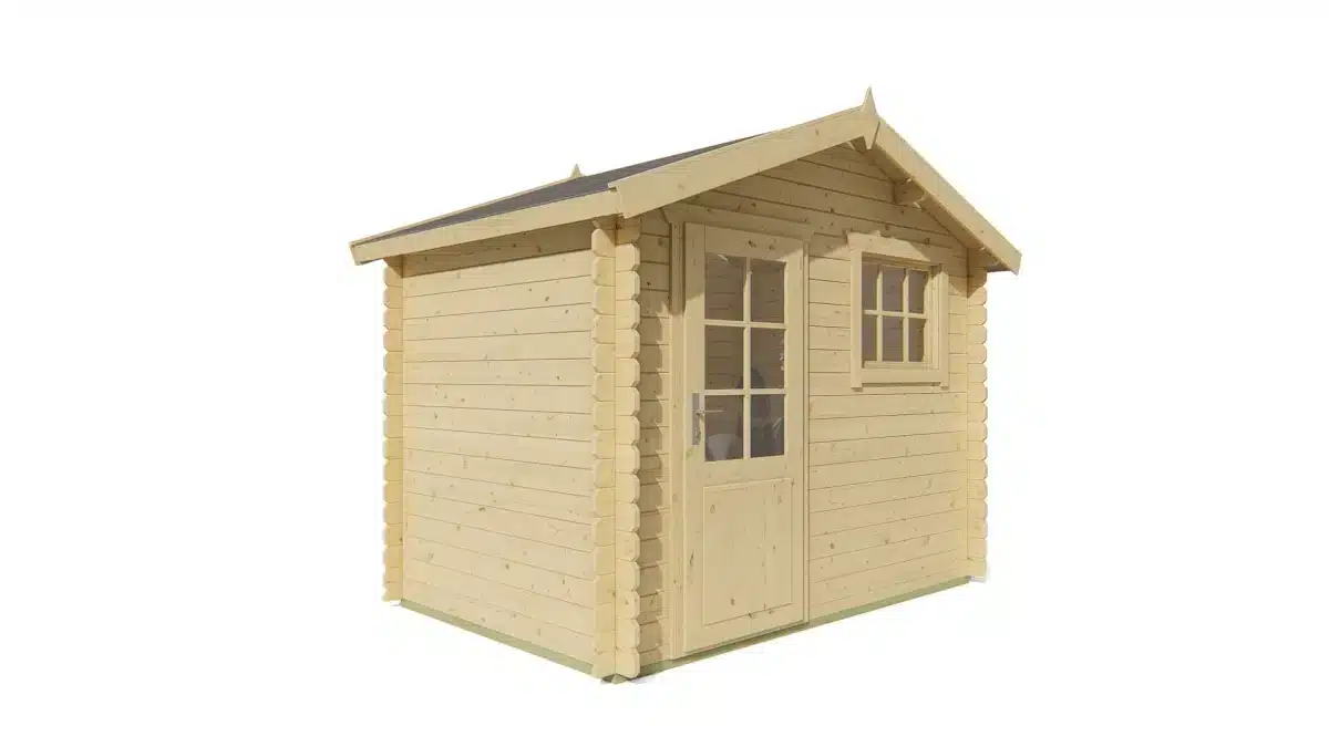 Blokhut – Tuinhuis Sten | 28 mm | vuren onbehandeld