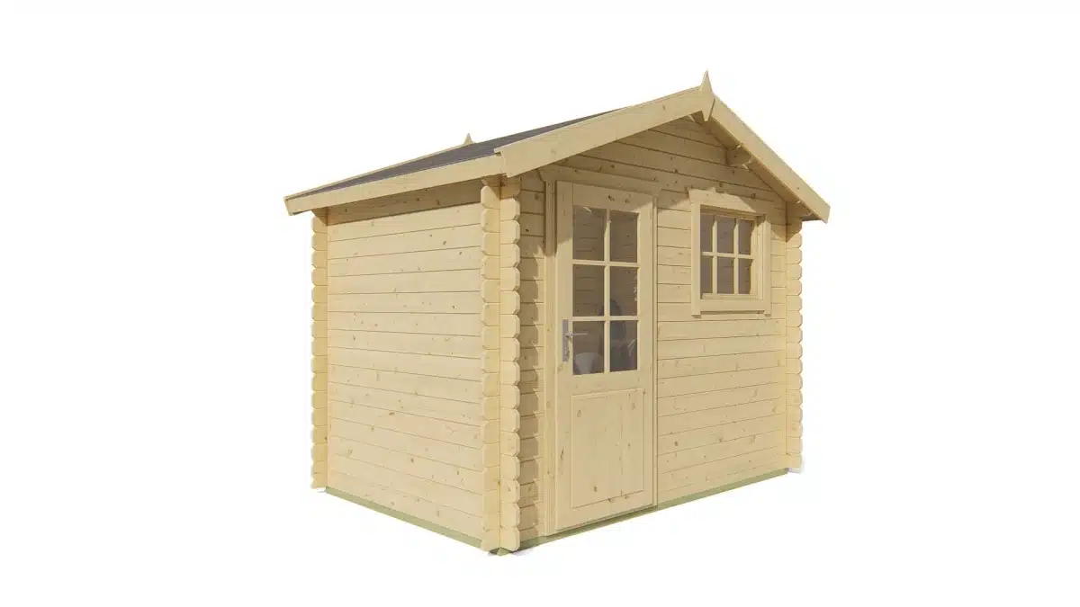 Blokhut – Tuinhuis Sten | 28 mm | vuren Red Class Wood geïmpregneerd
