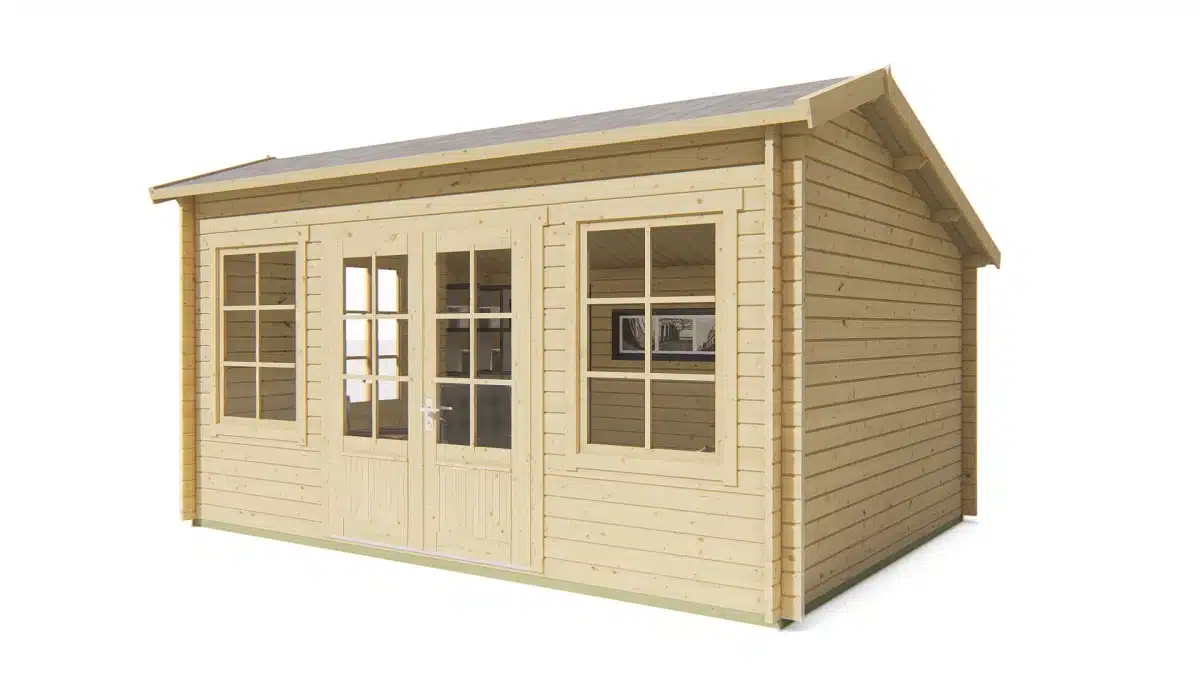 Blokhut – Tuinhuis Tane | 40 mm | vuren Red Class Wood geïmpregneerd