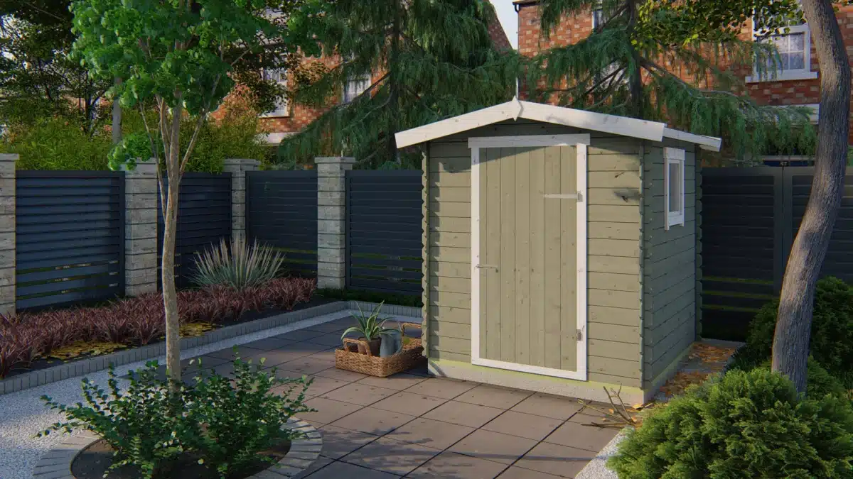 Blokhut – Tuinhuis Argo | 19 mm | vuren Red Class Wood geïmpregneerd