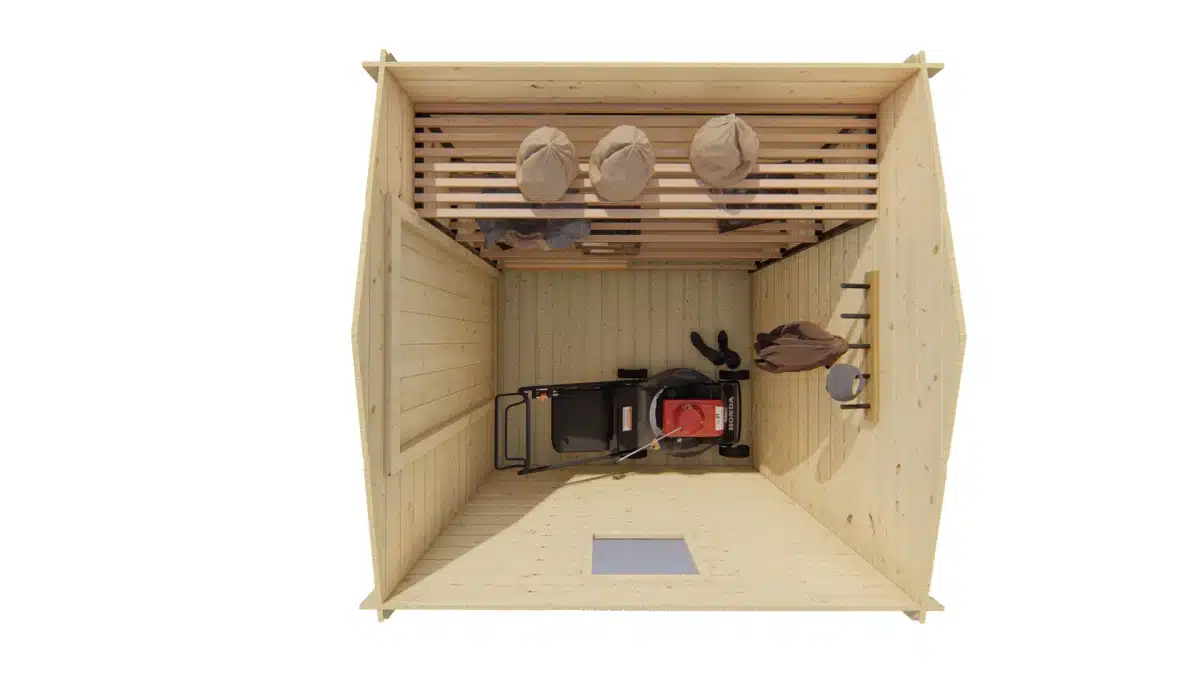 Blokhut – Tuinhuis Argo | 19 mm | vuren Red Class Wood geïmpregneerd