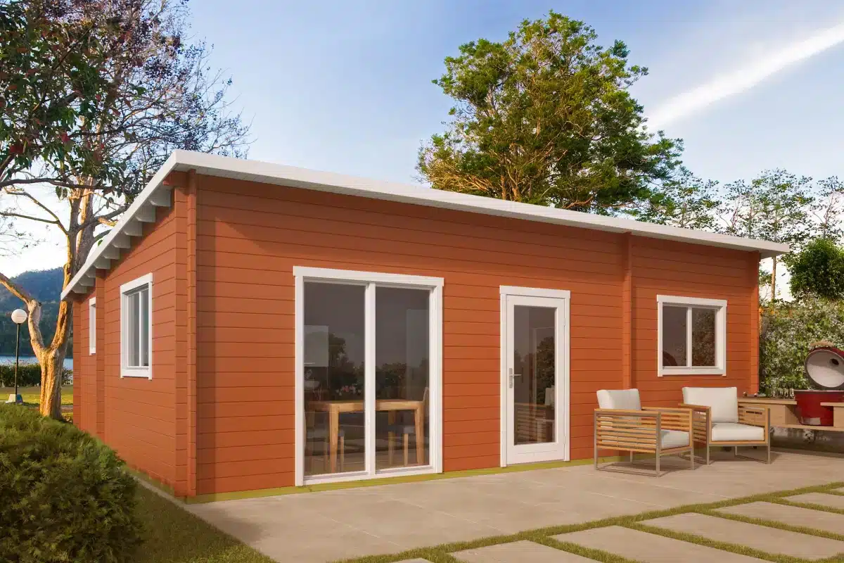 Blokhut – Tuinhuis Las Palmas | 44 mm | onbehandeld