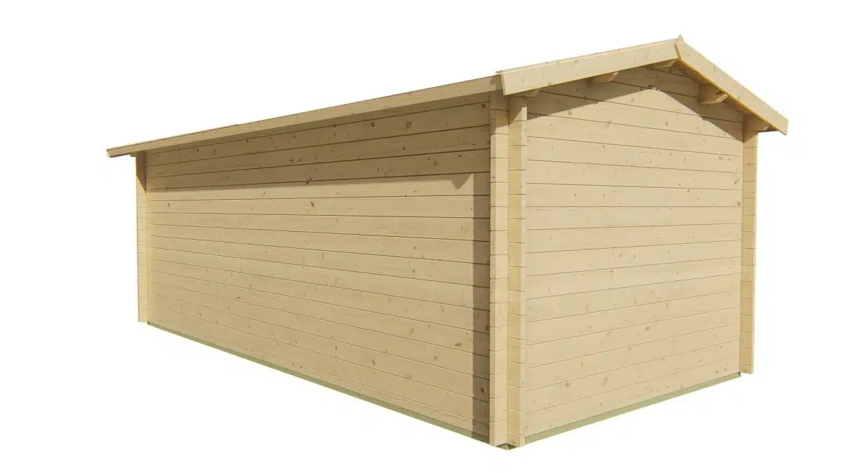 Blokhut – Tuinhuis Rick | 40 mm | Red Class Wood geïmpregneerd