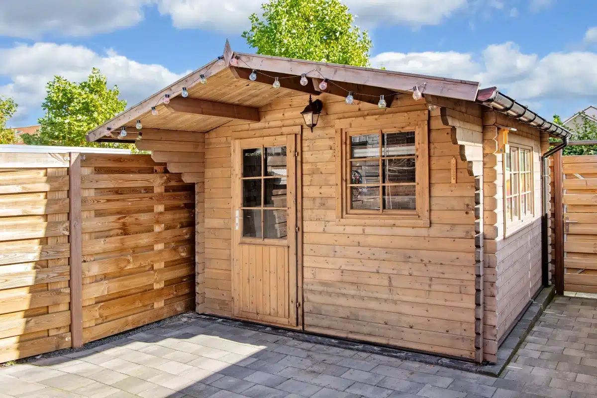 Blokhut – Tuinhuis Riho | 40 mm | vuren Red Class Wood geïmpregneerd