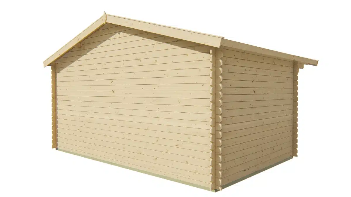 Blokhut – Tuinhuis Skyler | 28 mm | vuren Red Class Wood geïmpregneerd