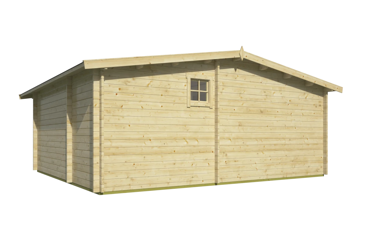 Blokhut – Tuinhuis Cantabria | 44 mm | Red Class Wood geïmpregneerd