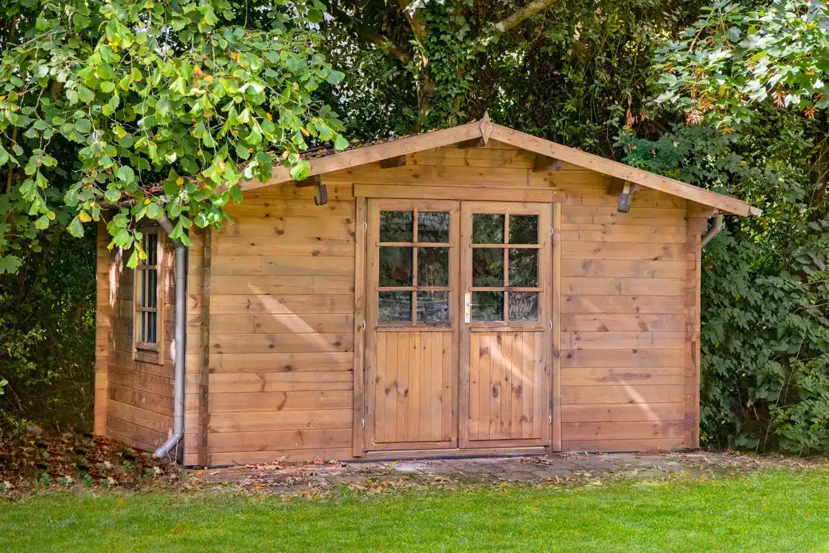 Blokhut – Tuinhuis Dyre | 40 mm | vuren onbehandeld