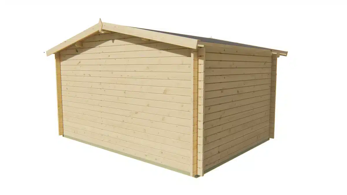 Blokhut – Tuinhuis Dyre | 40 mm | vuren onbehandeld