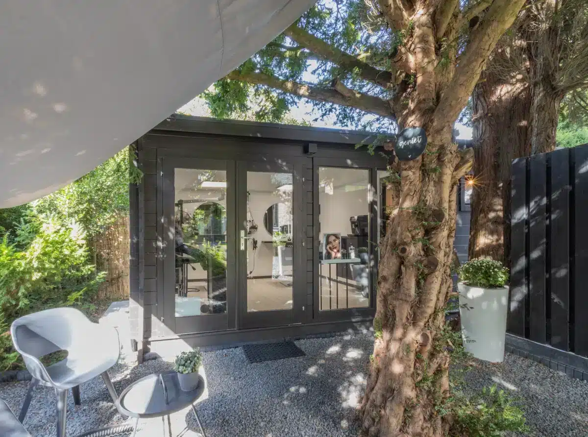 Blokhut – Tuinhuis Flow 2.0 | 40 mm | vuren onbehandeld
