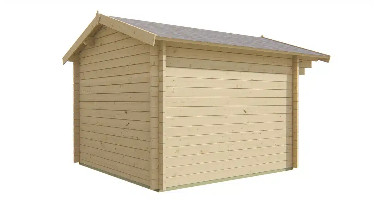 Blokhut – Tuinhuis Ingo | 44 mm | vuren Red Class Wood geïmpregneerd