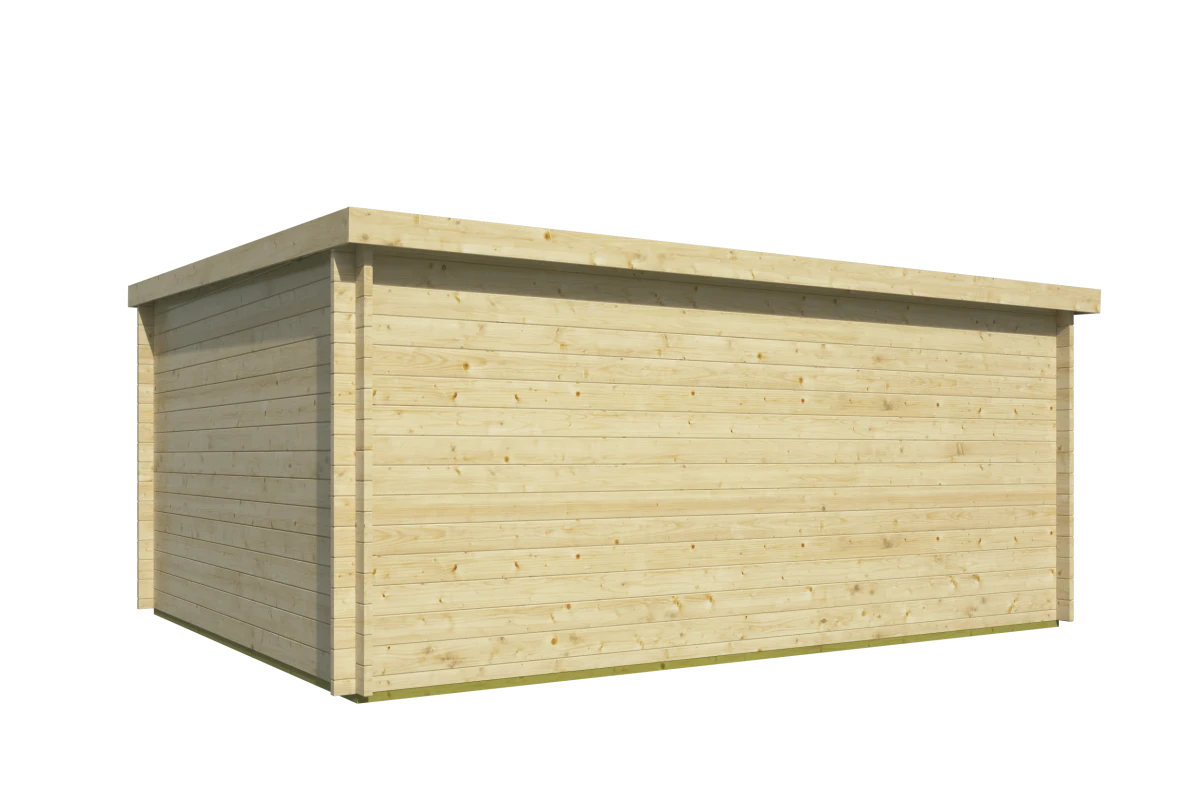 Blokhut – Tuinhuis Annabel | 40 mm | vuren groen geïmpregneerd