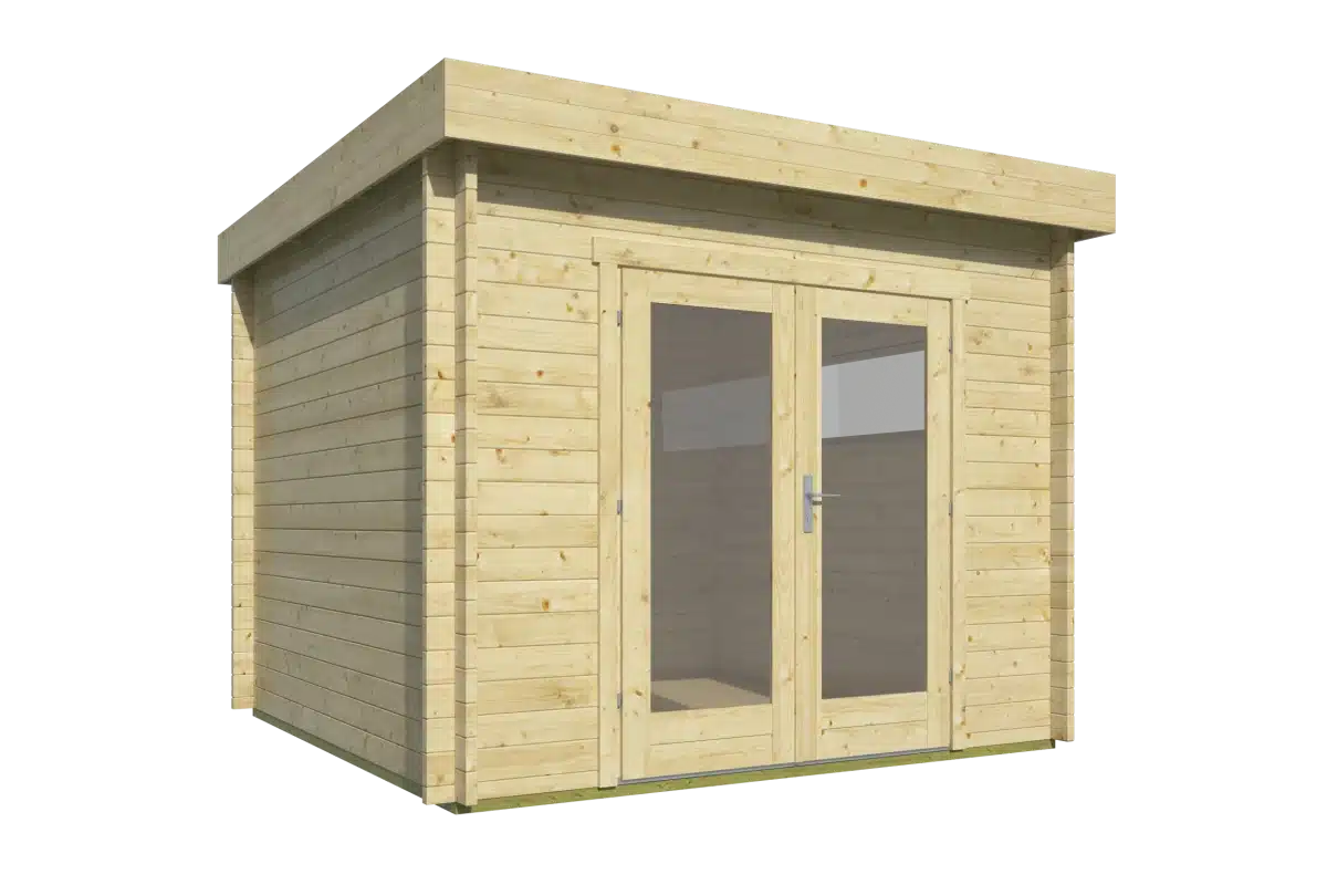 Blokhut – Tuinhuis Jamie | 40 mm | onbehandeld