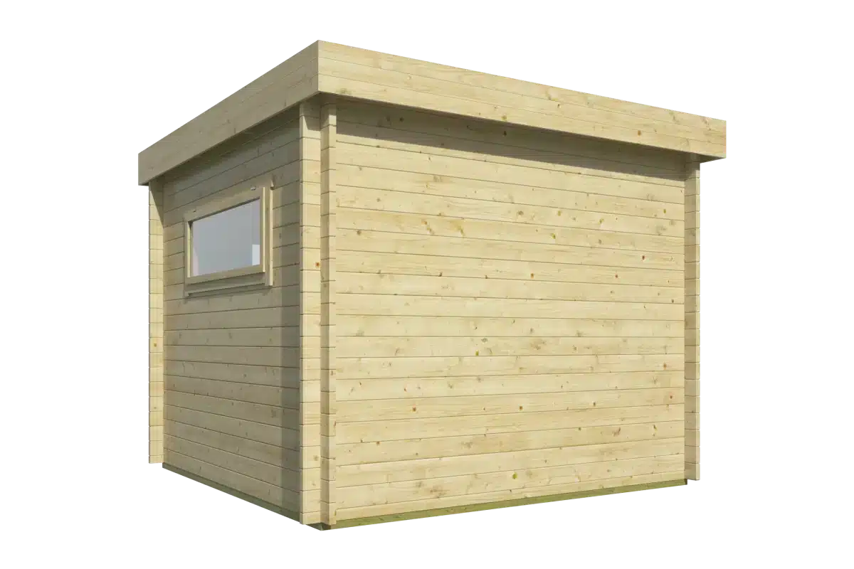 Blokhut – Tuinhuis Jamie | 40 mm | onbehandeld