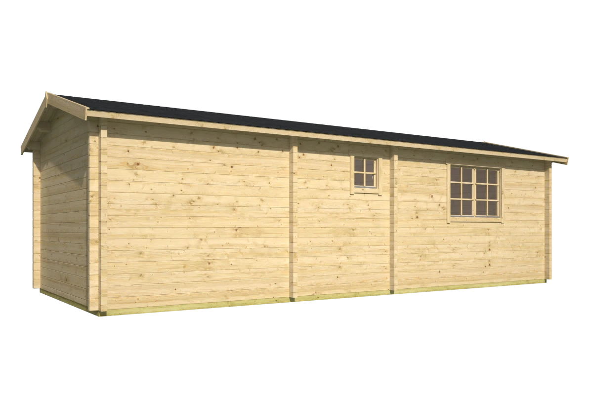 Blokhut – Tuinhuis Ava | 70 mm | vuren Red Class Wood geïmpregneerd