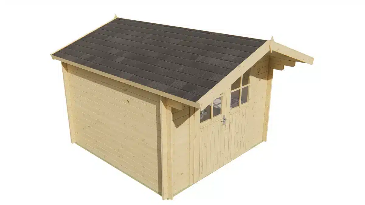 Blokhut – Tuinhuis Albacete | 34 mm | vuren onbehandeld