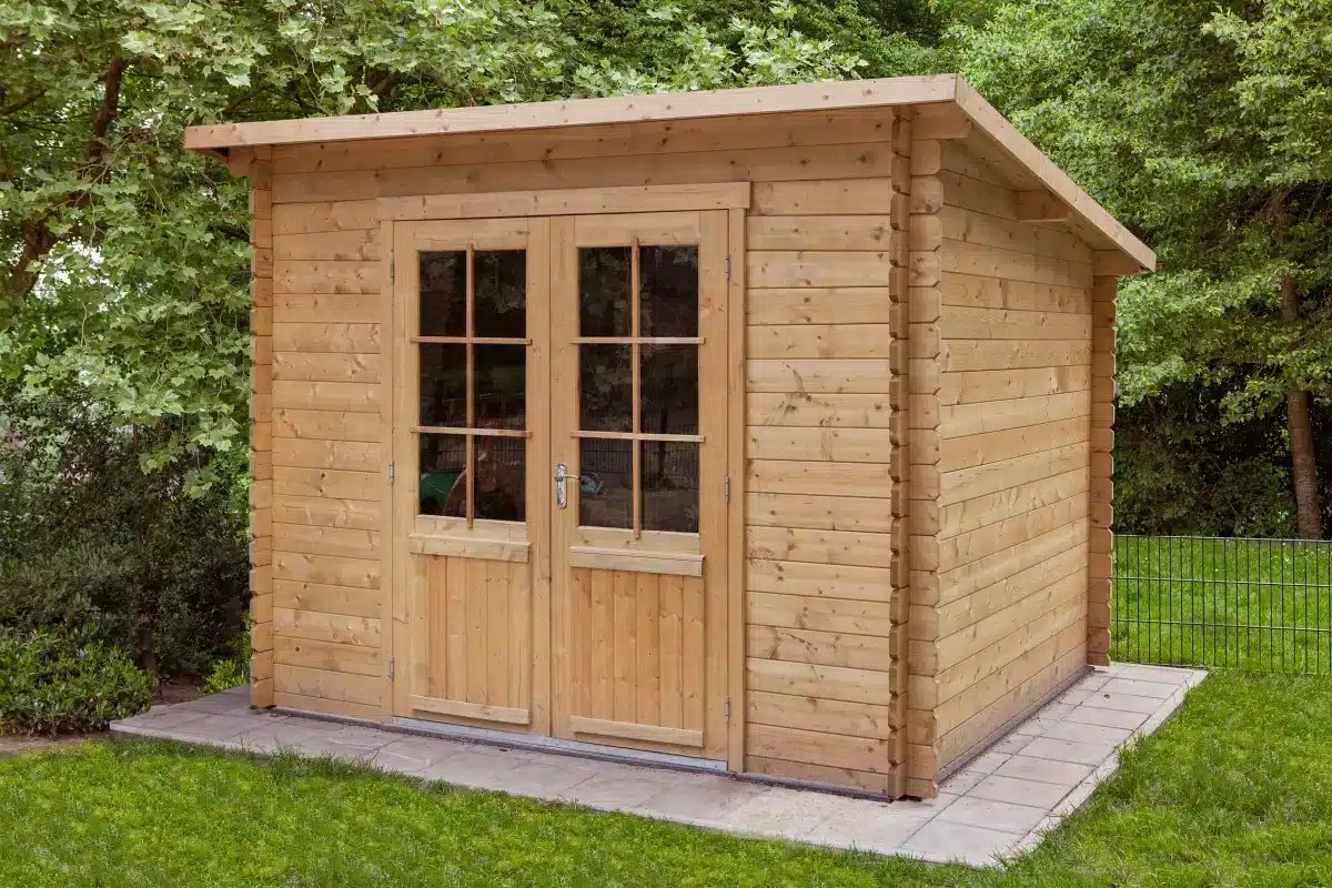 Blokhut – Tuinhuis Mila | 28 mm | vuren onbehandeld
