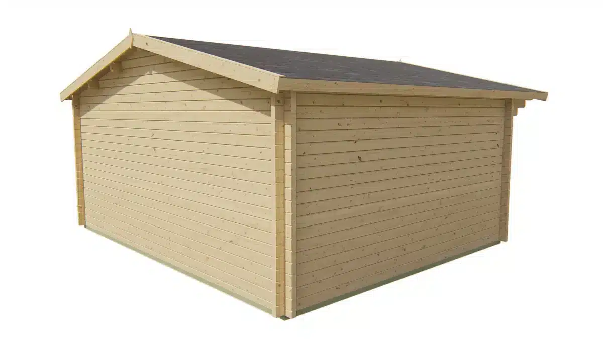 Blokhut – Tuinhuis Newcastle | 58 mm | vuren onbehandeld