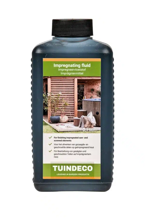Impregneervloeistof Zwart 0,75 ltr