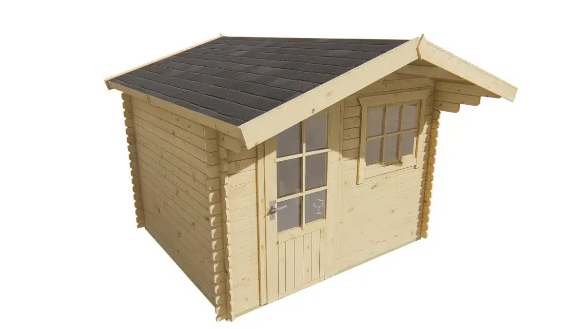 Blokhut – Tuinhuis Björn | 28 mm | vuren Red Class Wood geïmpregneerd
