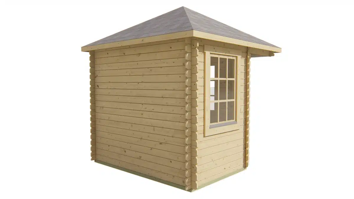 Blokhut – Tuinhuis Daniel | 28 mm | vuren Red Class Wood geïmpregneerd