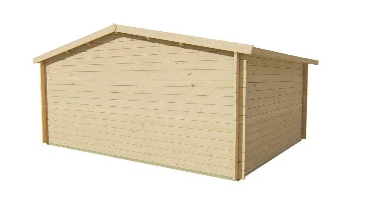 Blokhut – Tuinhuis Jackalyn | 40 mm | Red Class Wood geïmpregneerd
