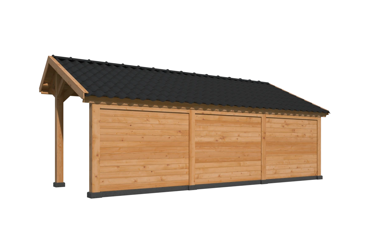 Bergen L Type 7 Douglas Gedroogd Potdekselplank blank