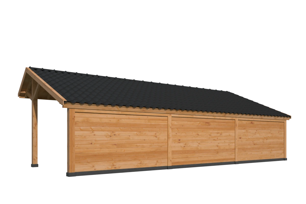 Bergen XL Type 7 Douglas Gedroogd Potdekselplank blank