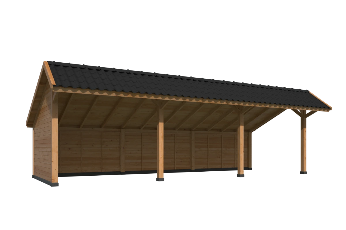 Bergen XL Type 6 Douglas Gedroogd Potdekselplank blank