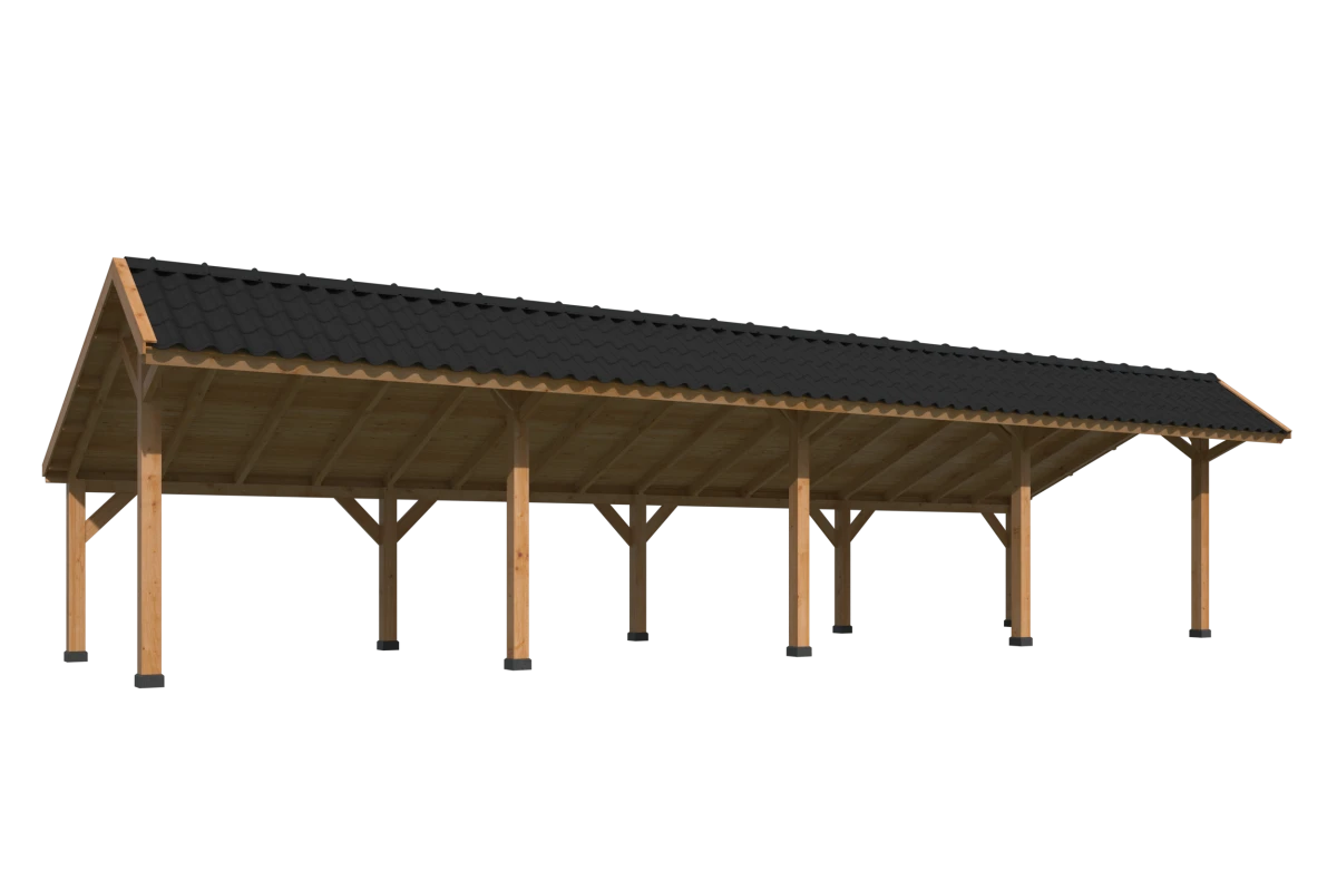 Bergen XL Type 9 Douglas Gedroogd Potdekselplank blank