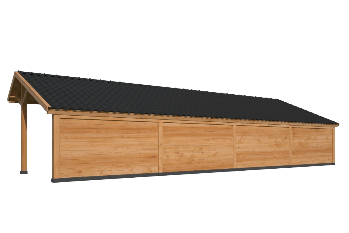 Bergen XL Type 10 Douglas Gedroogd Potdekselplank blank
