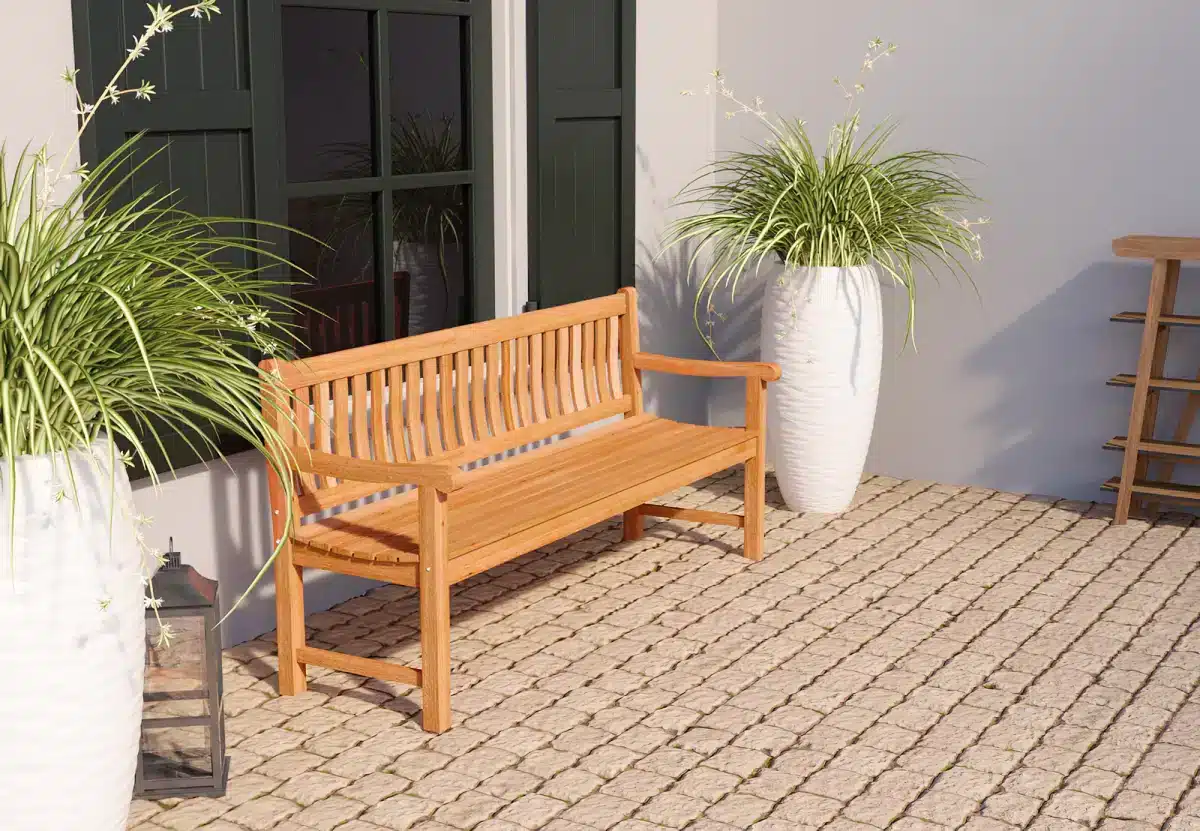 Teak tuinbank Bretagne 120 cm