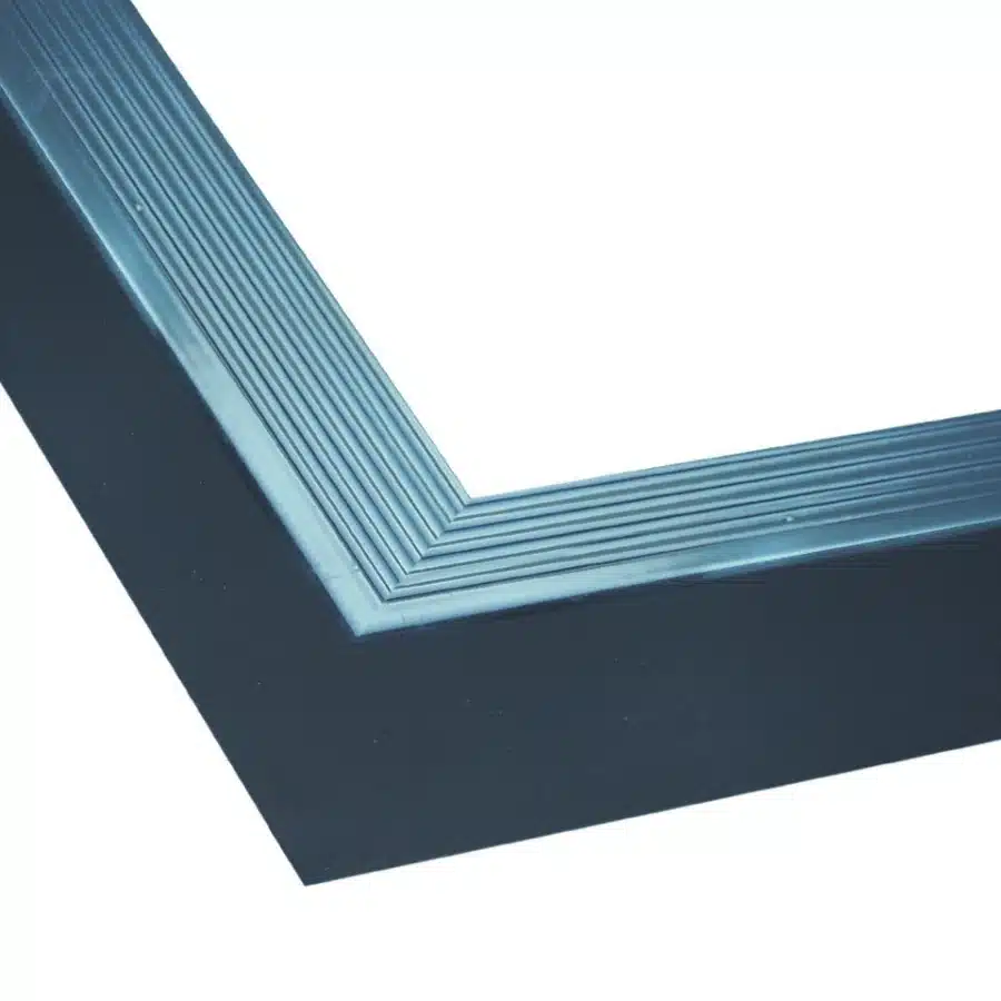 Aluminium daktrim buitenhoek antraciet