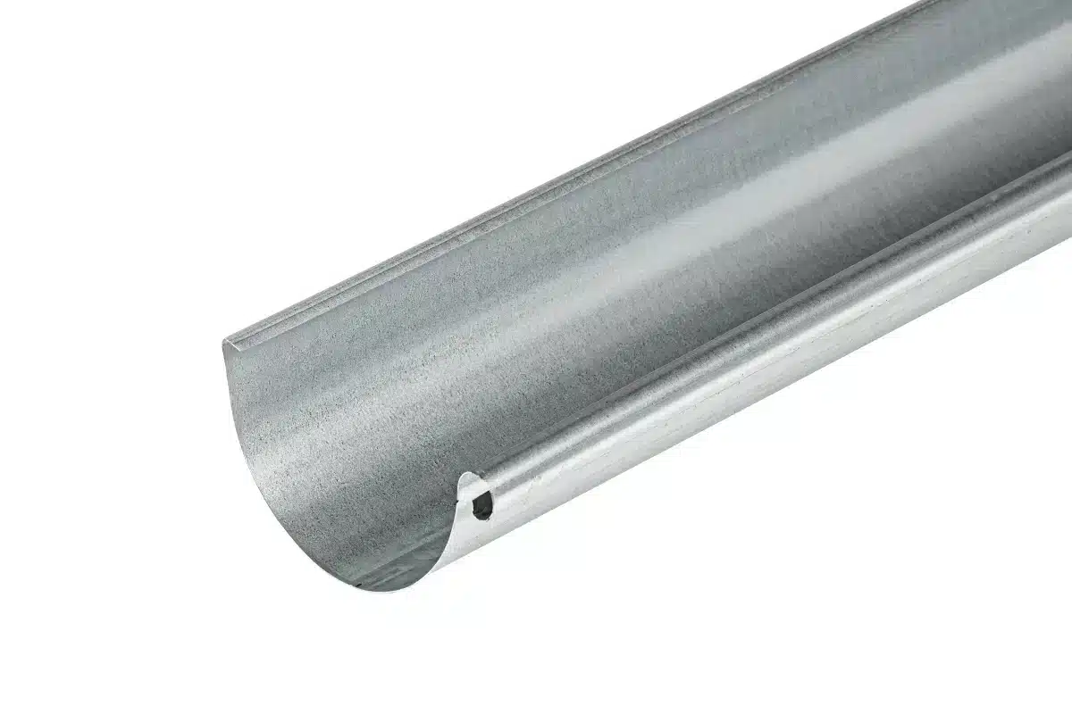 Dakgootset compleet vuurverzinkt – 125 mm – 1 zijde 400 cm