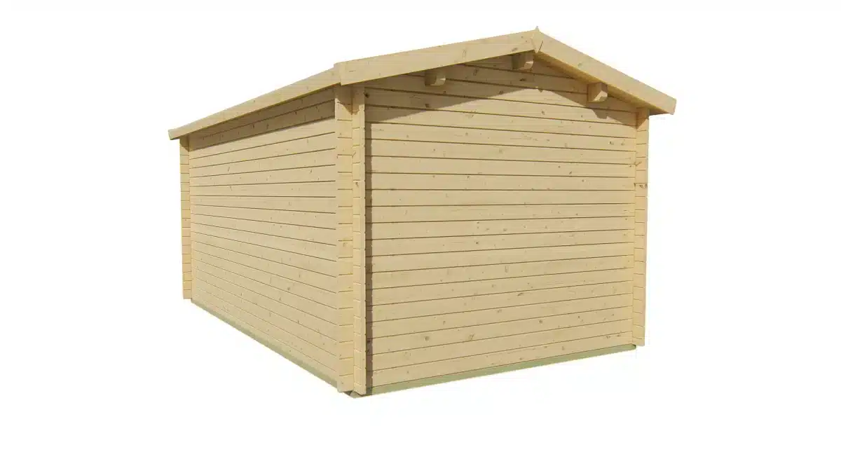 Blokhut – Tuinhuis Aiste | 40 mm | vuren onbehandeld