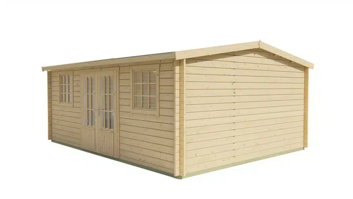 Blokhut – Tuinhuis Dianne | 40 mm | vuren onbehandeld