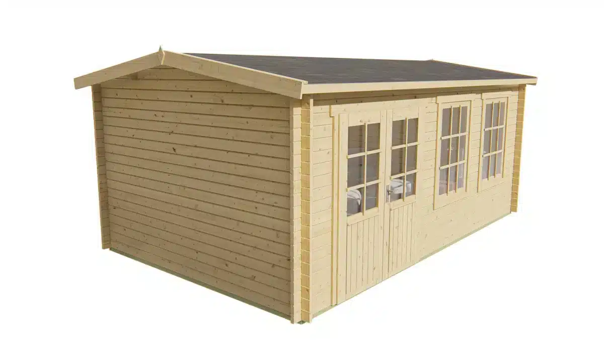 Blokhut – Tuinhuis Sophie | 40 mm | onbehandeld